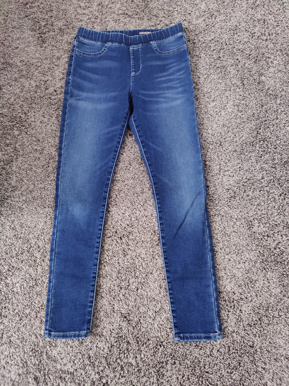 Jcrew Girls' pull-on jean in channel wash - size 12 nwt
